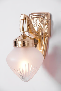 BRATISLAVA II - Brass wall lamp by Patinas Lighting - view 3